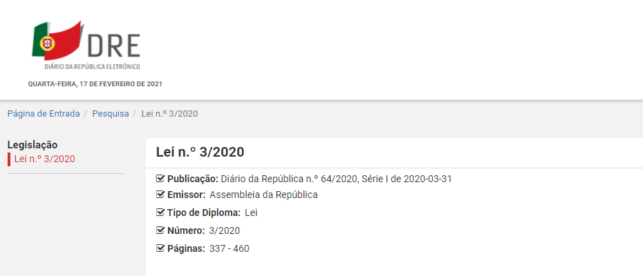 Grandes Opções do Plano para 2020