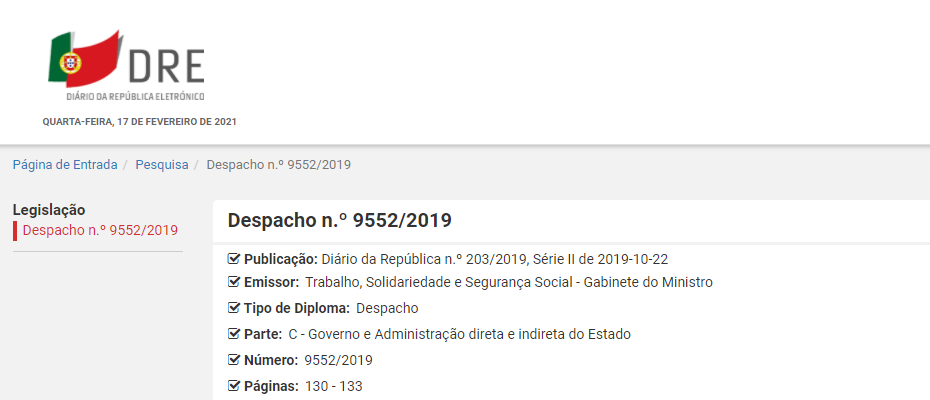 Política de Cibersegurança na área do Trabalho, Solidariedade e Segurança Social