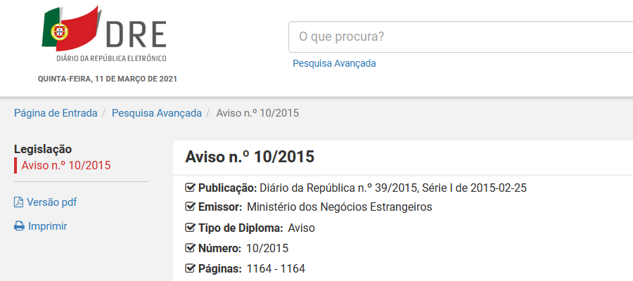 Depósito pela República da Áustria do o seu instrumento de ratificação à Convenção sobre o Cibercrime