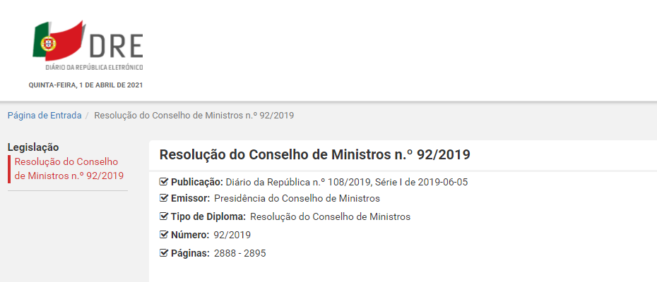 Estratégia Nacional de Segurança do Ciberespaço 2019-2023